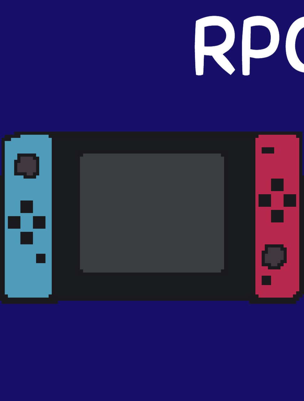 Nintendo Switch（スイッチ）らしきものとRPGの文字